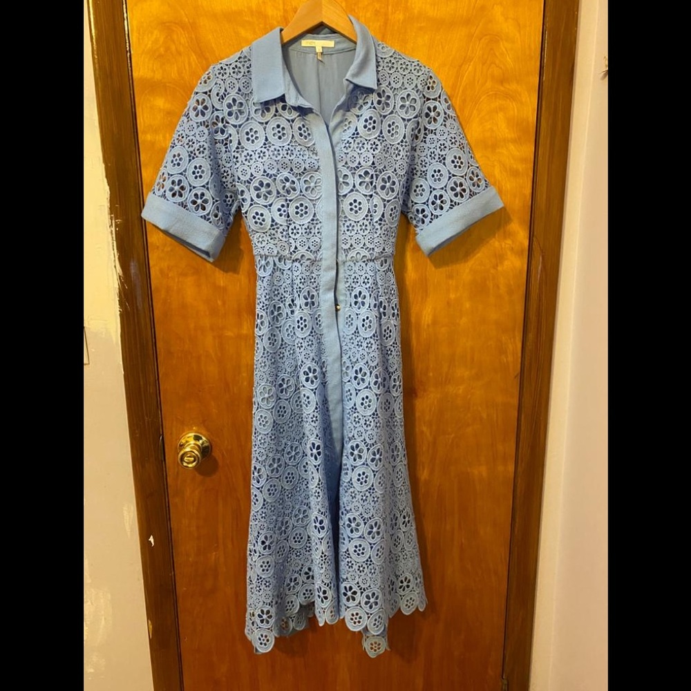 Maje Guipure Daisy Lace Dress dress XS (size 1) - Picture 2 of 8